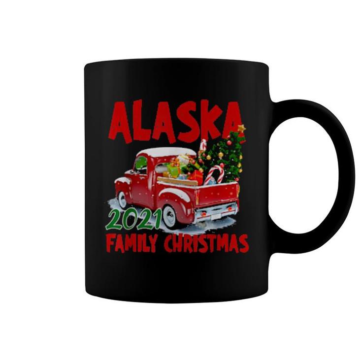 Alaska Christmas 2021 Matching Family Christmas Pajama Set  Coffee Mug