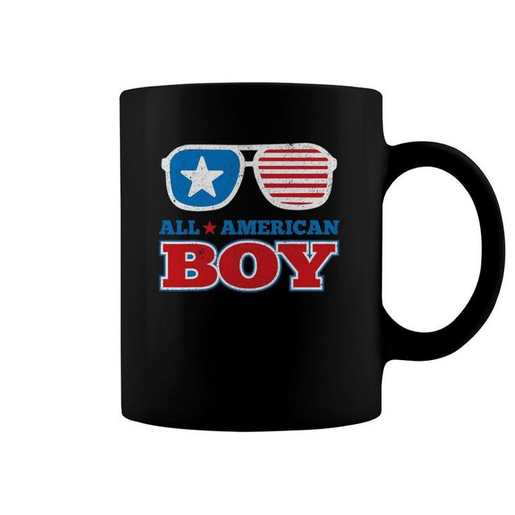All American Boy Funny 4Th Of July Independence Day Gift Coffee Mug