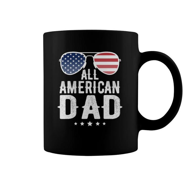 All American Dad 4Th Of July Us Patriotic Pride Coffee Mug