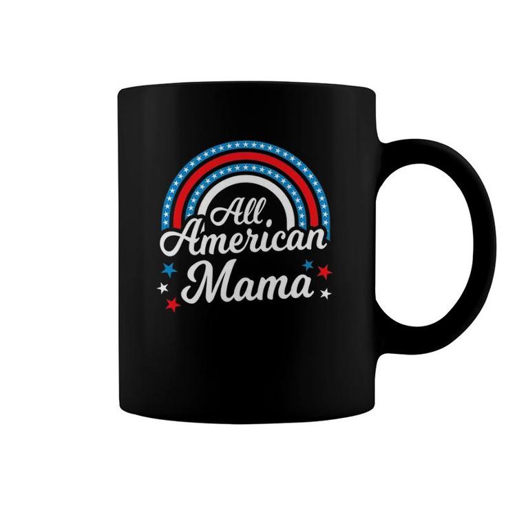 All American Mama- Funny 4Th Of July Family Matching Coffee Mug