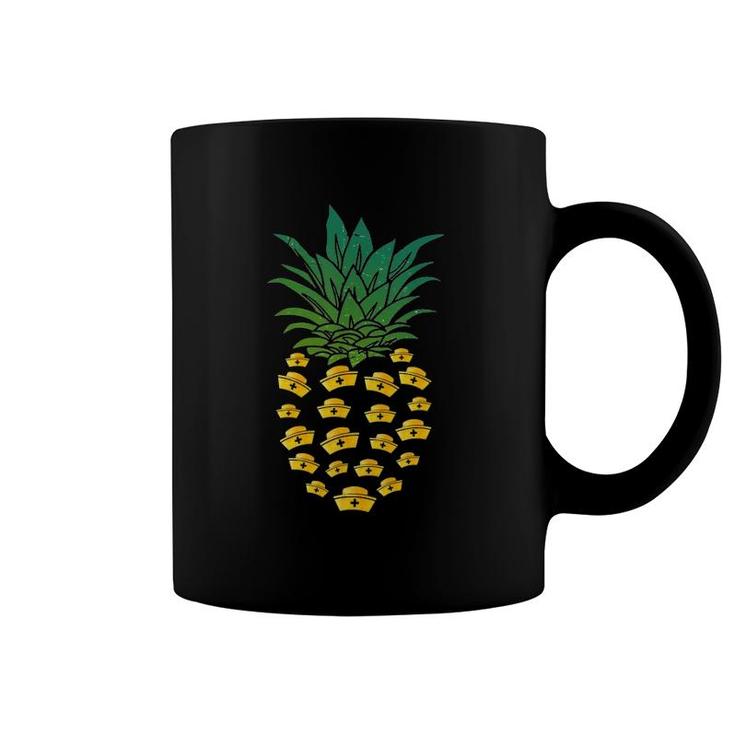 Aloha Pineapple Nurse Funny Rn, Lpn, Prn Nursing Pineapple Coffee Mug