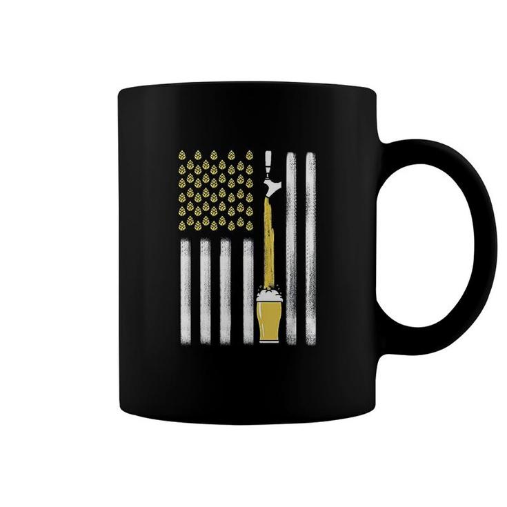 American Beer Flag Coffee Mug
