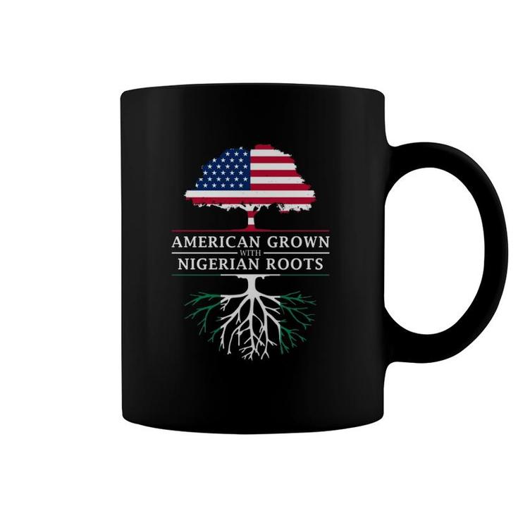 American Grown With Nigerian Roots Nigeria Coffee Mug