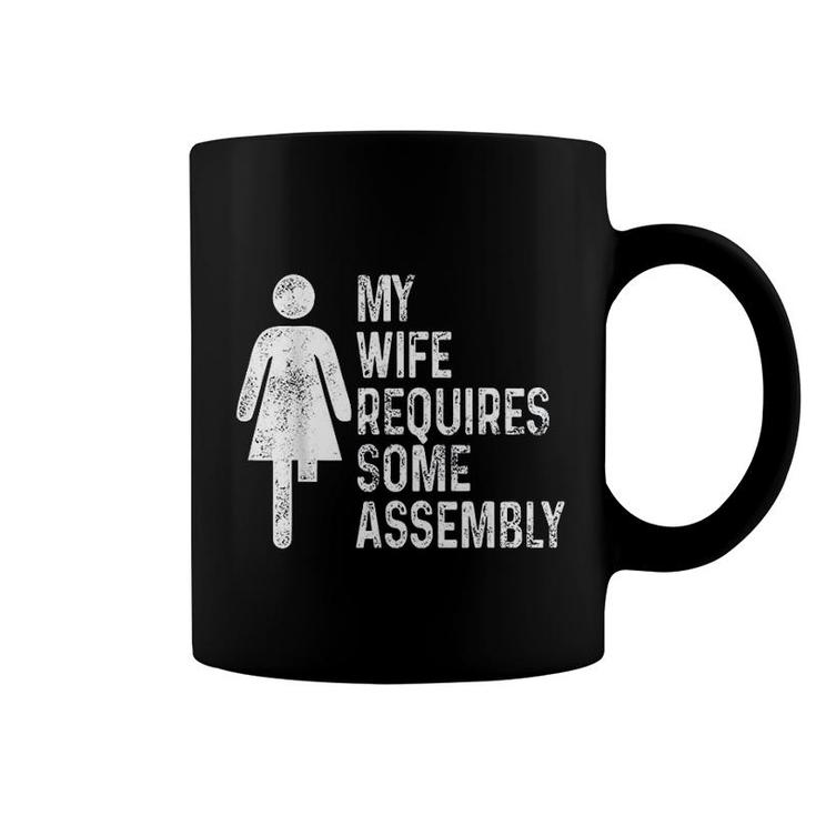 Amputee Humor Wife Assembly Leg Arm Funny Recovery Gifts Coffee Mug