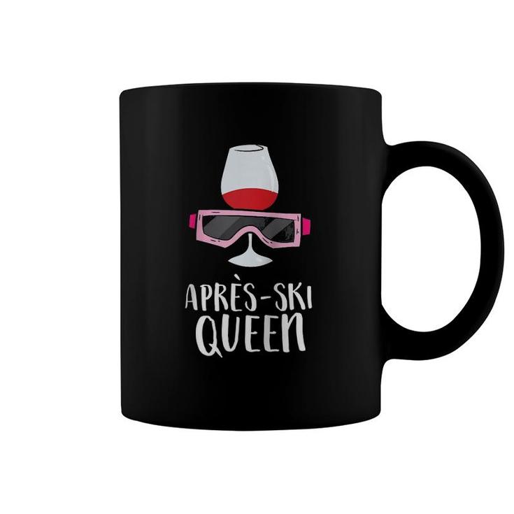 Aprés Ski Queen Winter Sports Wine Lover Coffee Mug