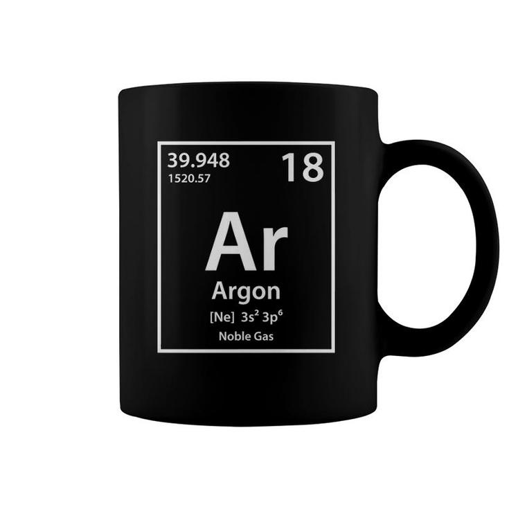 Argon Periodic Table Of Elements Coffee Mug