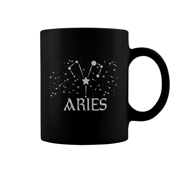 Aries Zodiac Star Chart Coffee Mug