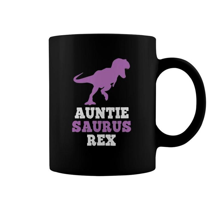 Auntie-Saurus Rex Dinosaur Gift Auntiesaurus Mother's Day Coffee Mug