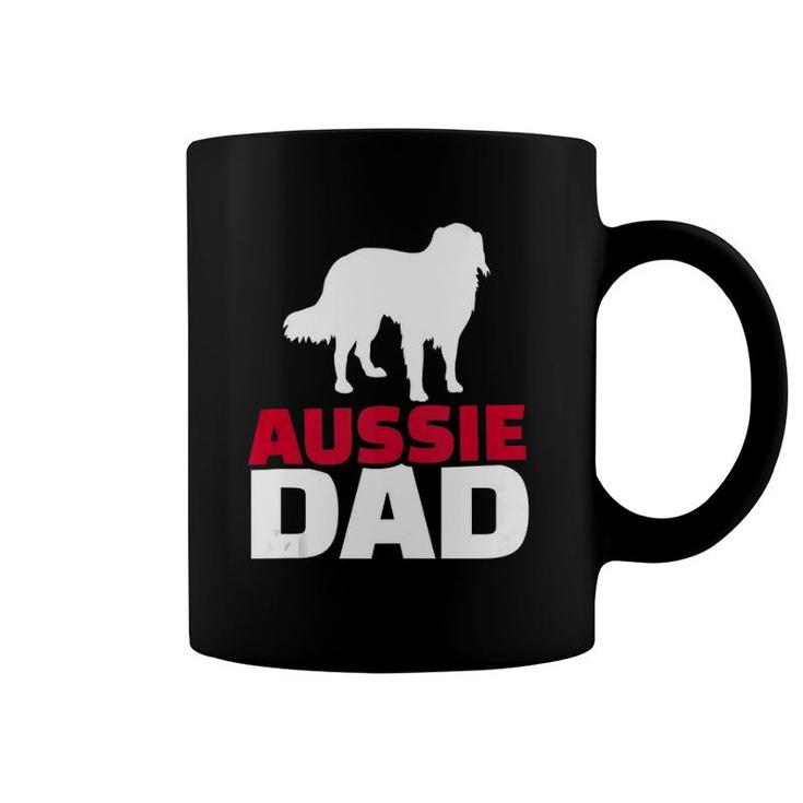 Aussie Australian Shepherd Dad  Coffee Mug