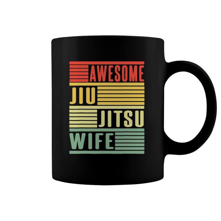 Awesome Jiu Jitsu Wife Coffee Mug