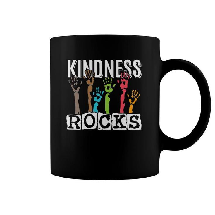 Back To School Team Kindness Rocks Positivity Classmates Coffee Mug