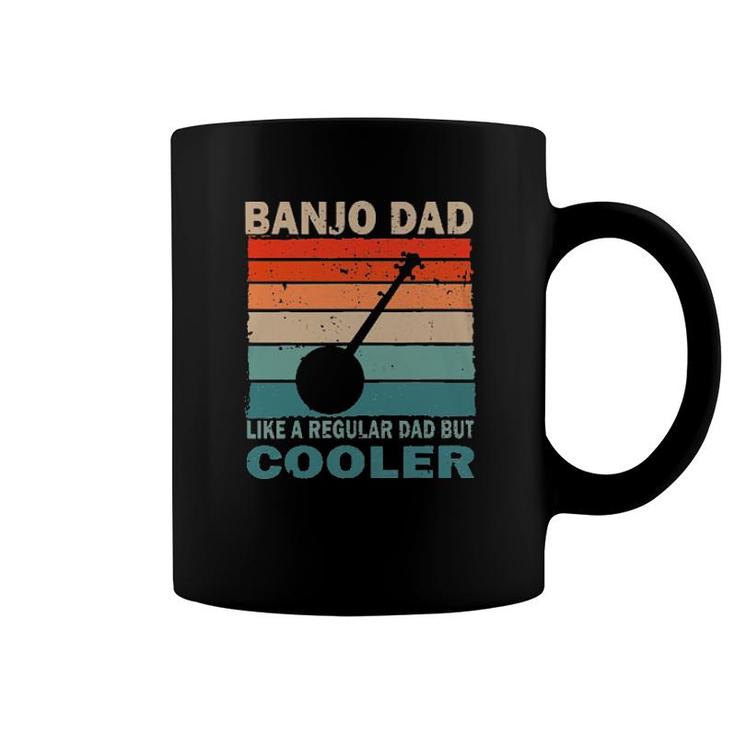 Banjo Dad But Cooler Vintage Tee S Coffee Mug