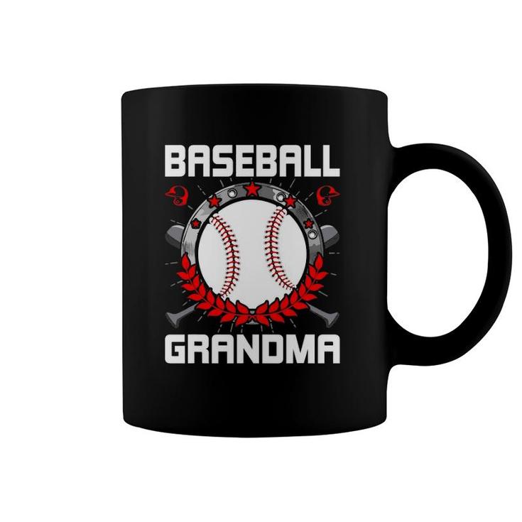 Baseball Grandma Baseball Player Lover Coffee Mug