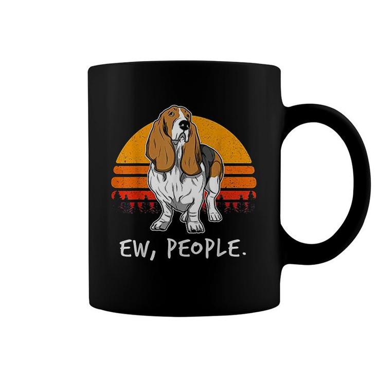 Basset Hound Ew People Coffee Mug
