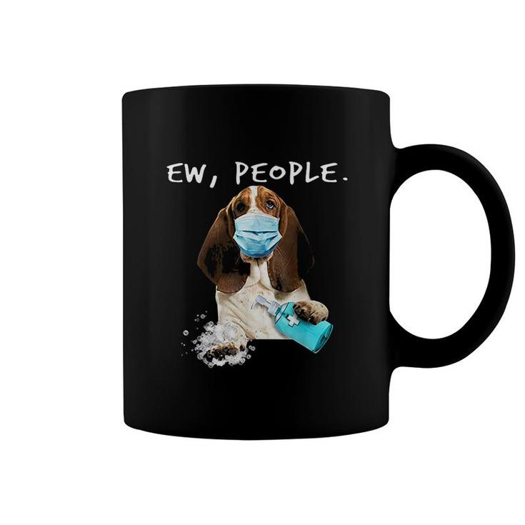 Basset Hound Ew People Coffee Mug