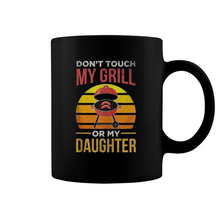 Bbq Dad Grilling Vintage Funny Cooking Meat Grill Barbecue  Coffee Mug