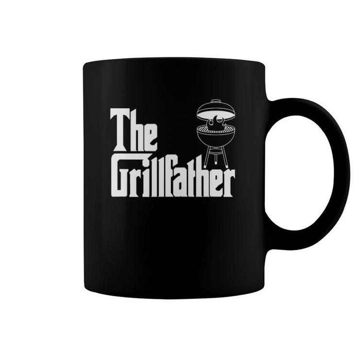 Bbq Funny Meat Love Party Grilling Lunch The Grillfather Coffee Mug