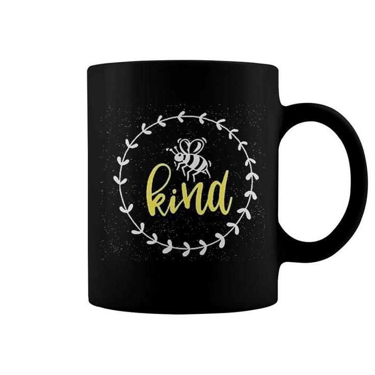 Be Kind Bee Kind  Bee Graphic Loose Inspirational Letter Blouse Coffee Mug