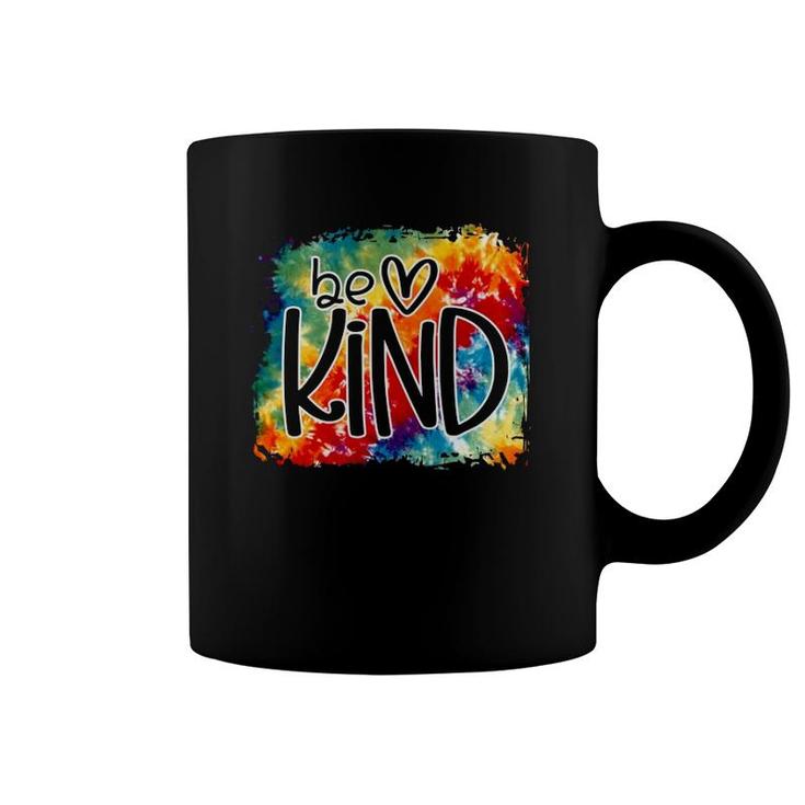 Be Kind Colorful Rainbow Cute Heart Love Kindness Boys Girls Coffee Mug