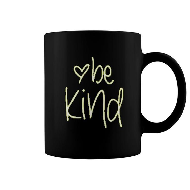 Be Kind Heart Coffee Mug