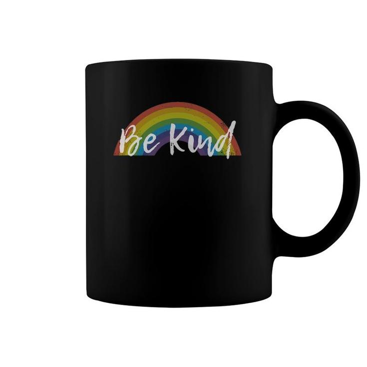 Be Kind Rainbow Lgbt Gay Pride Month Novelty Gift Coffee Mug