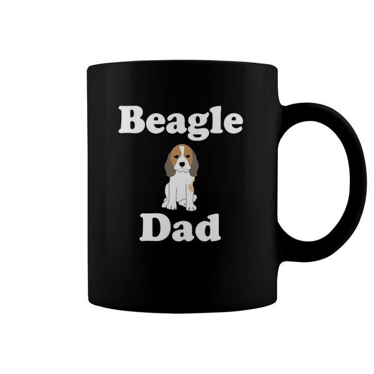 Beagle Dad Cute Puppy Fathers Day Dog Lovers Gift Coffee Mug
