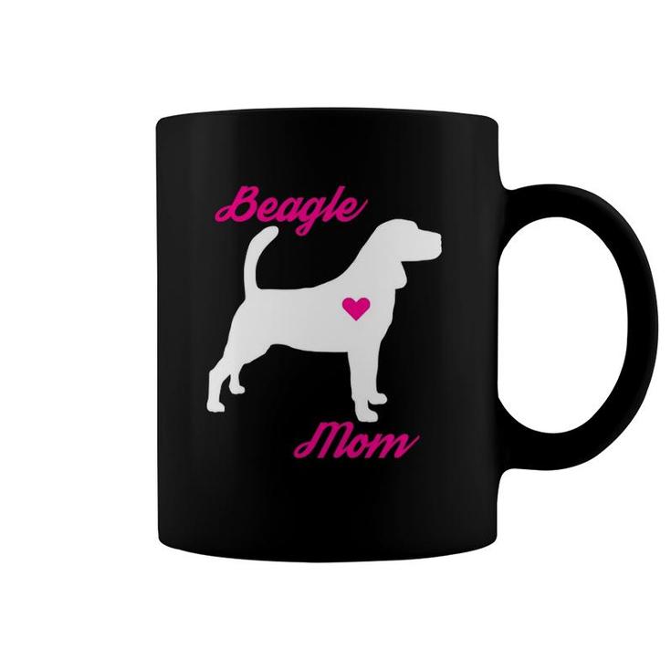 Beagle Mom Hooded Womens For Dog Lovers Coffee Mug