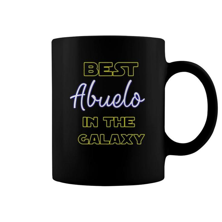 Best Abuelo In The Galaxy Spanish Grandfather Latino Grandpa Coffee Mug