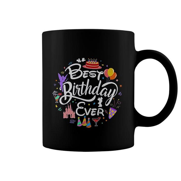 Best Birthday Ever Family Birthday Vacation Matching Mom Dad Coffee Mug