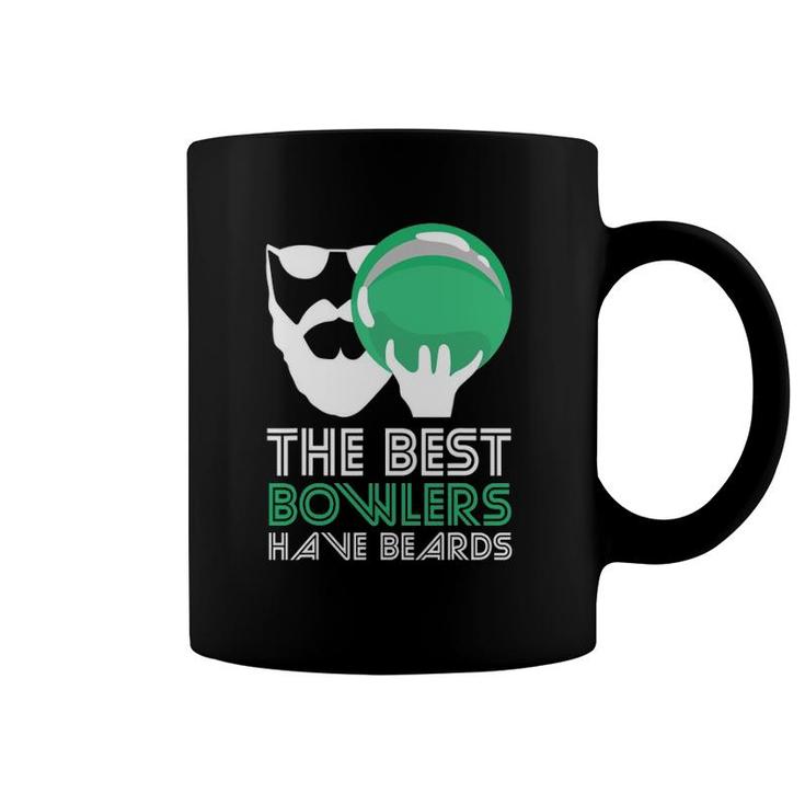 Best Bowlers Have Beards Bowling Coffee Mug