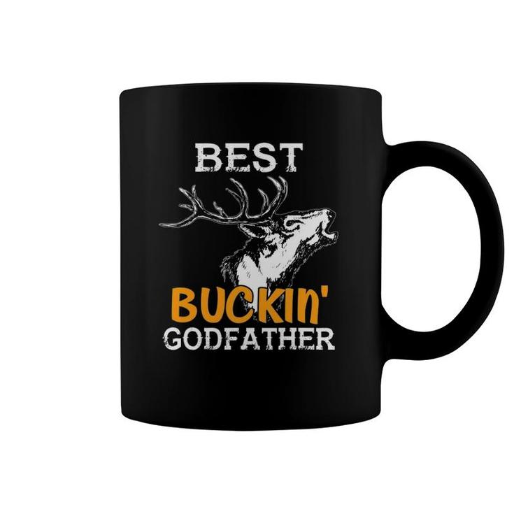 Best Buckin' Godfather Deer Bow Hunting Coffee Mug