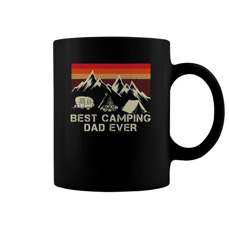Best Camping Dad Ever Funny Gift For Dad Father's Day Coffee Mug