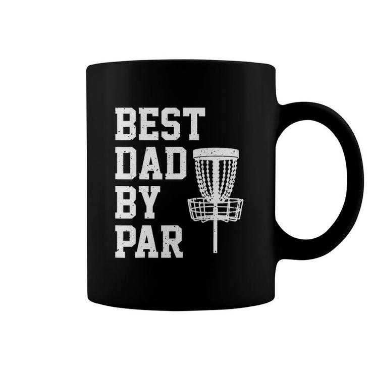 Best Dad By Par Funny Disc Golf Gift Coffee Mug