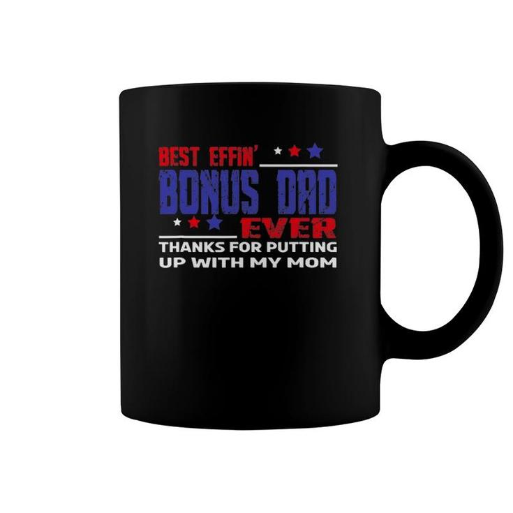 Best Effin’ Bonus Dad Ever Stepdad Father's Day Coffee Mug