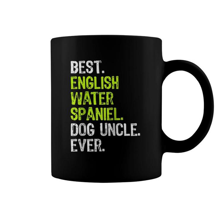 Best English Water Spaniel Dog Uncle Ever Raglan Baseball Tee Coffee Mug