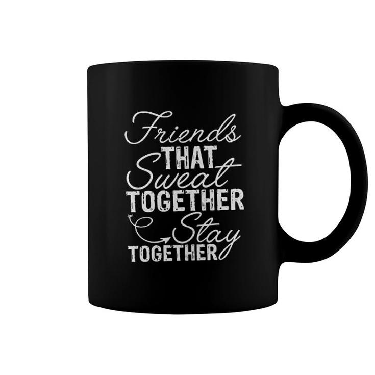 Best Friends Workout Partner Gift Coffee Mug