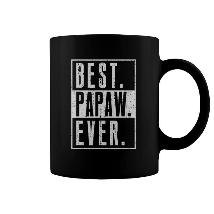 Best Papaw Ever American Flag Vintage For Men Father's Day Coffee Mug