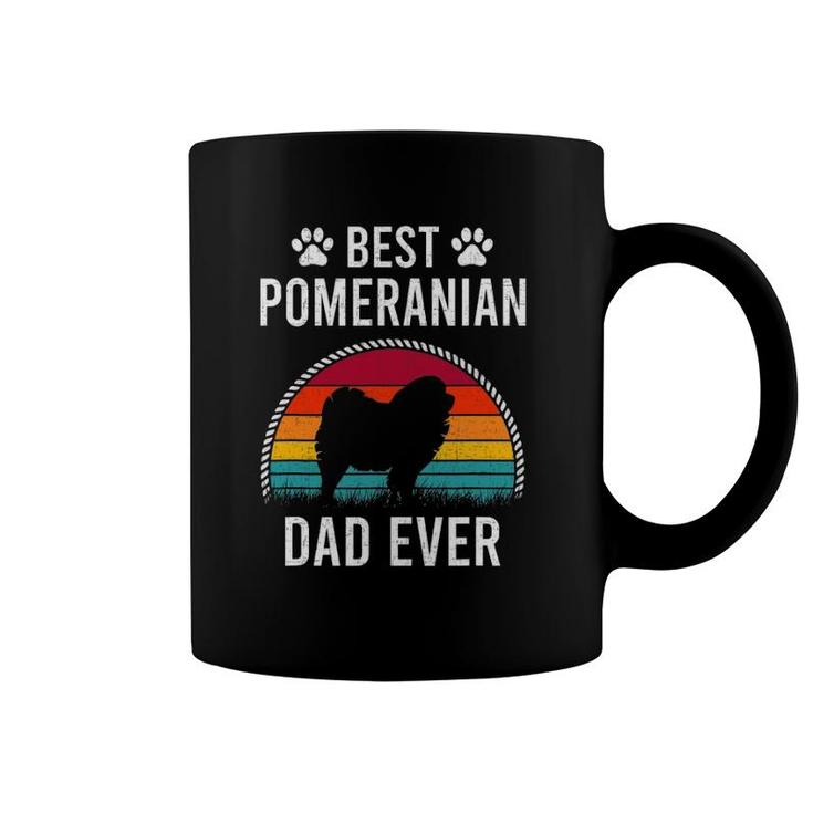 Best Pomeranian Dad Ever Dog Lover Coffee Mug