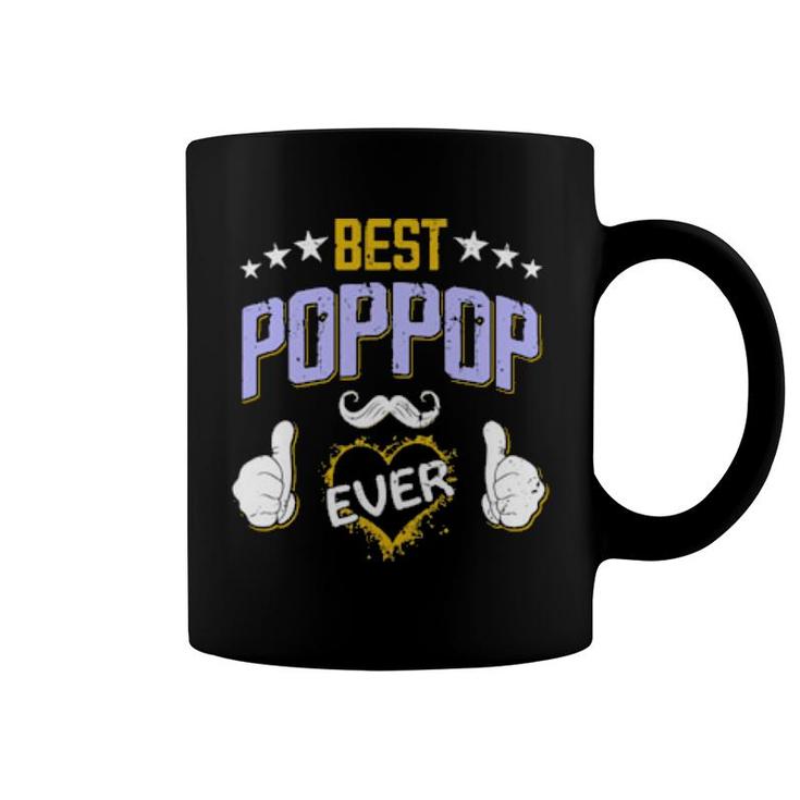 Best Poppop Ever Personalized Grandpa  Coffee Mug