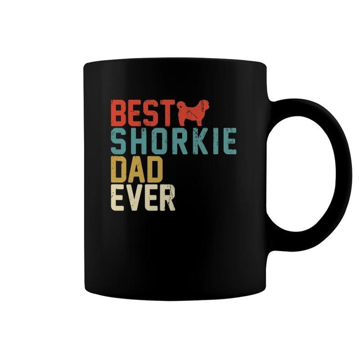 Best Shorkie Dad Ever  Retro Vintage Coffee Mug