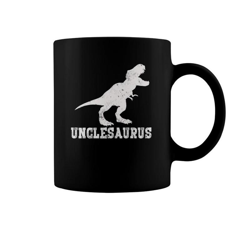 Best Uncle Dinosaur Unclesaurus  Gifts For Father's Day Coffee Mug