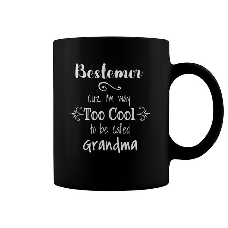 Bestemor Too Cool To Be Called Grandma Norwegian Grandmother Coffee Mug