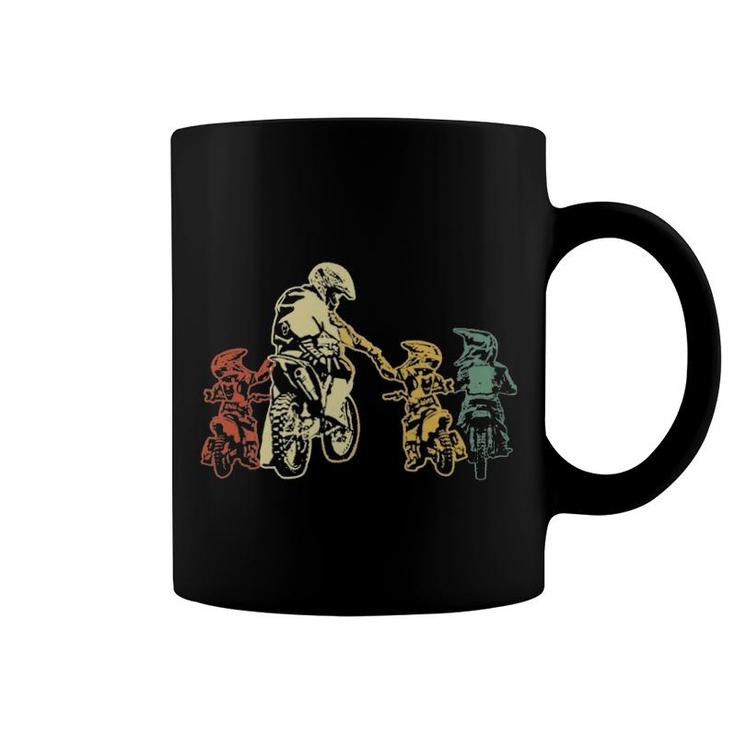 Biker Dad And Sons Coffee Mug
