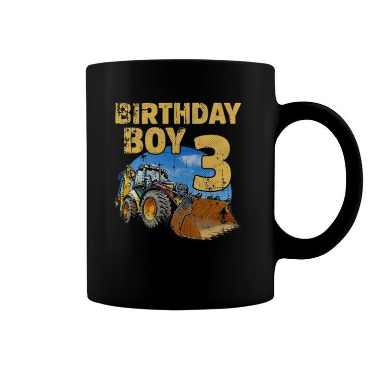 Birthday Boy 3 Years Old Gift Coffee Mug