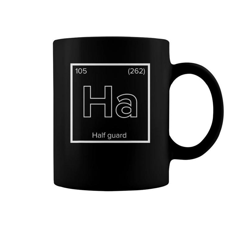 Bjj- Brazilian Jiu Jitsu Half Guard Element Coffee Mug