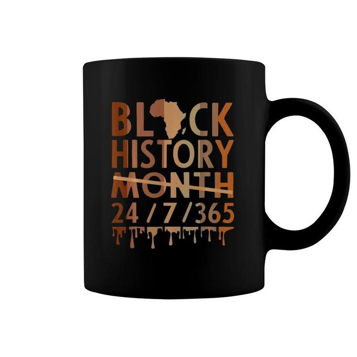 Black History Month 2022 Black History 365 Melanin Pride Coffee Mug