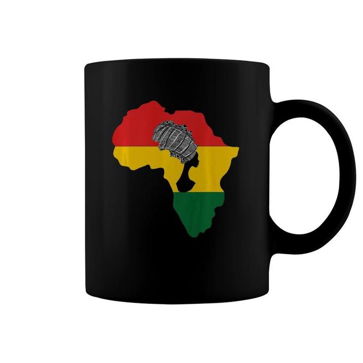 Black History Month Africa Hair Afro  Coffee Mug