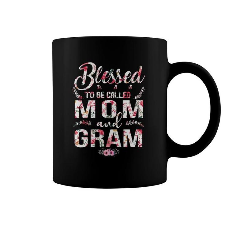 Blessed To Be Called Mom And Gram Mother's Day Gift Coffee Mug