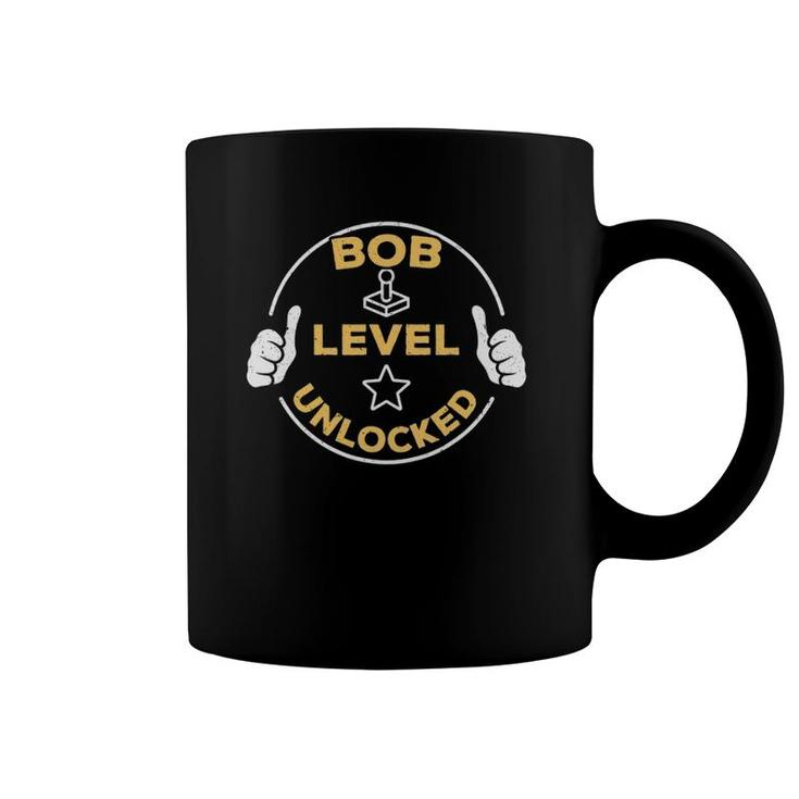 Bob Level Unlocked Soon To Be Bob Gift Coffee Mug