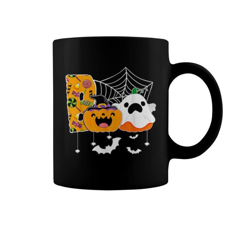 Boo Halloween Ghost Witch Pumpkins Costume Girls Boys Boo Coffee Mug